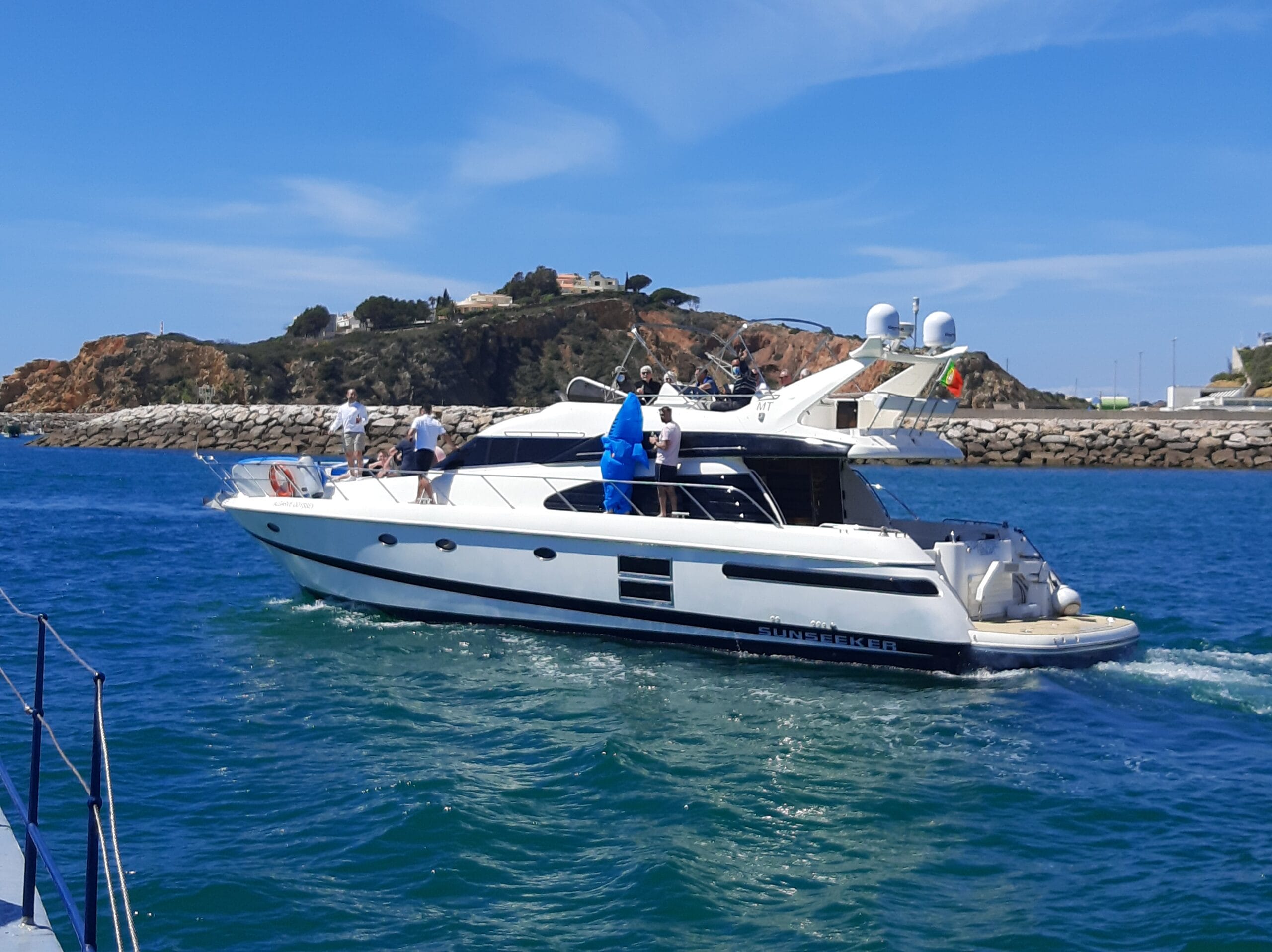 sunseeker albufeira yacht charter