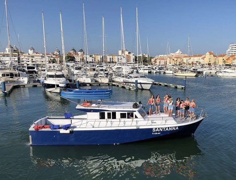 albufeira hen do party boat