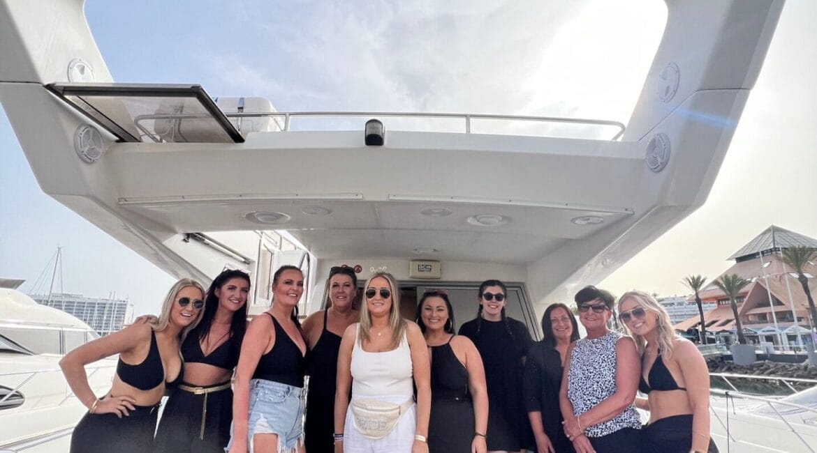 yacht charter vilamoura hen do